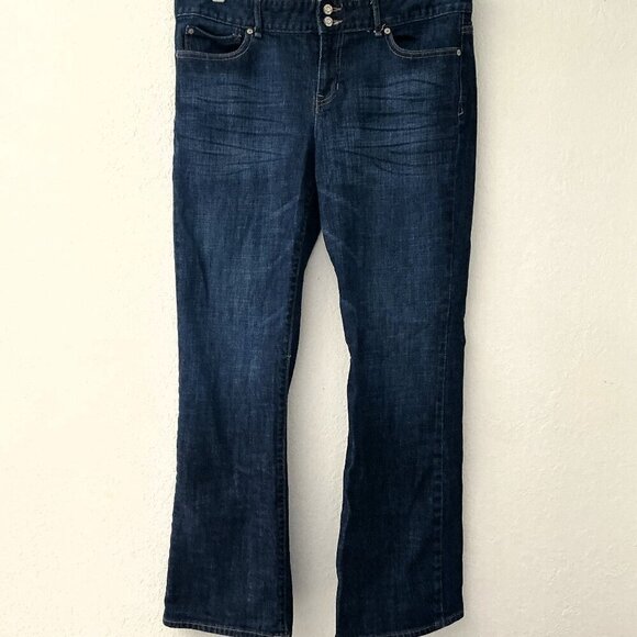 GAP ESSENTIAL BOOTCUT JEANS 14/32R GREAT CONDTION - Picture 2 of 12
